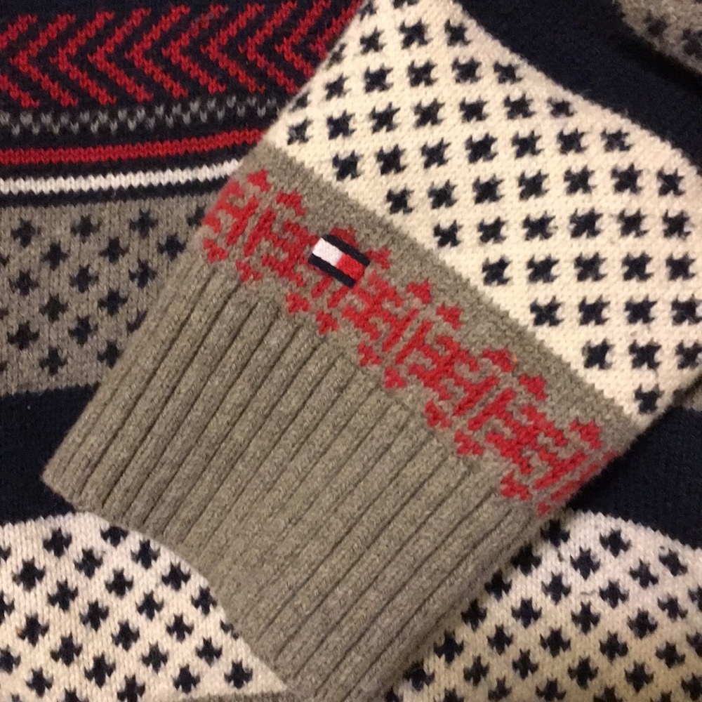 Tommy Hilfiger Men’s Cowl Neck Sweater 3xlt - Picture 2 of 3